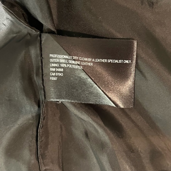 Vintage Bernardo Leather Jacket - Picture 6 of 6